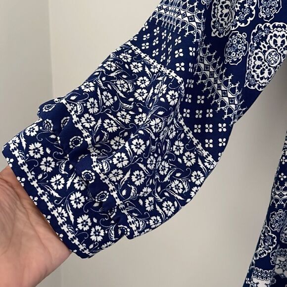 Rue 21 Mini Dress. Blue and White. XS‎ - Picture 4 of 7